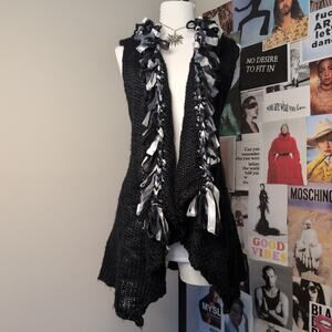 Fairy Whimsy Fringe Cardigan Vest